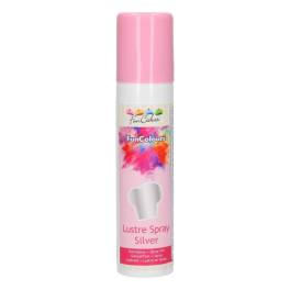 Colorant Spray Metalic - SILVER / Argintiu -100ML-FunCakes
