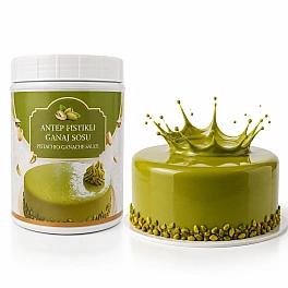 Crema Ganache Premium - FISTIC - (gata de utilizare) - 1kg-  Anyta Cooking 
