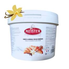 Crema gata de utilizat termostabila - VANILIE - 6 kg - Meister