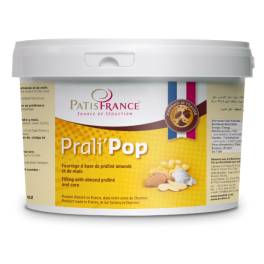 Crema / Umplutura crocantă de migdale - PRALI’POP - 2kg - PatisFrance