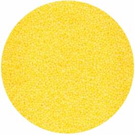 Decor comestibil - Perle mici - YELLOW - 80 gr - Funcakes