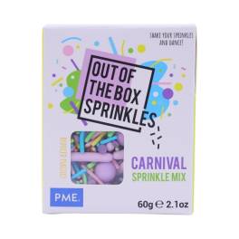 Decor comestibil Sprinkles - CARNIVAL - 60 G - PME