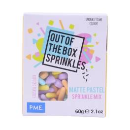 Decor comestibil Sprinkles - MATT PASTEL - 60 G - PME