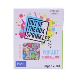 Decor comestibil Sprinkles - POP ART - 60 G - PME