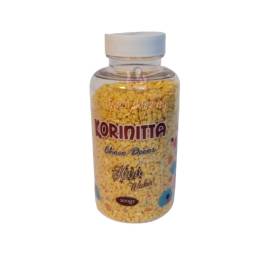 Decor din Ciocolata - Betisoare - Galben Sidefat - 200g - Korinitta
