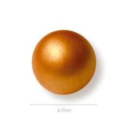 Decor din ciocolata sfera rotunda - 3D - Ø 27 MM - Dekora (ss)