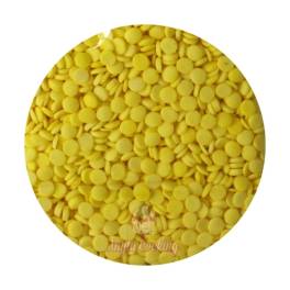 Decor din Zahar - Confetti - Galben - 800g - Dr Gusto