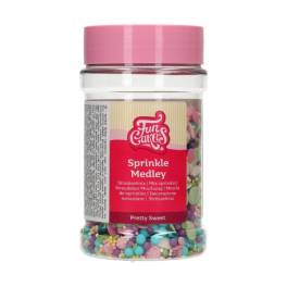 Decor din zahar -SPRINKLE MEDLEY PRETTY SWEET 180 G - FunCakes