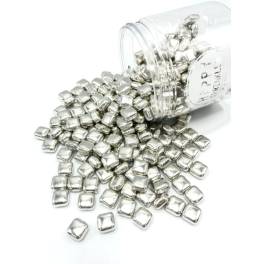 Decoratiuni zahar (sprinkles) - Silver Squares - 100 gr - Happy Sprinkles