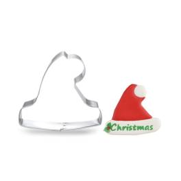 Decupator din inox - Santa Claus Hat - 7.7 x 7 x 2 CM - Happy Sprinkle