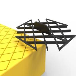 Decupator din plastic - Romburi - 2,5 cm - Pastime