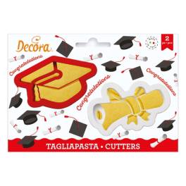 Decupator- diplomă si pălărie absolvent-Decora