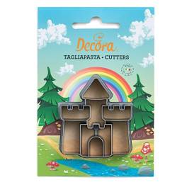 Decupator-formă de castel-6 x 7 x 2,2 h cm-Decora