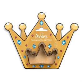 Decupator-formă de coroană-7 x 5 x 2,2 h cm-Decora