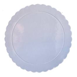 Disc Tort rotund Extra Tare 3mm gros - ALB - Ø 30 CM - Anyta Cooking	
