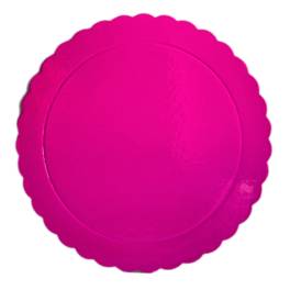 Disc Tort rotund Extra Tare 3mm gros - FUCHSIA - Ø 30 CM