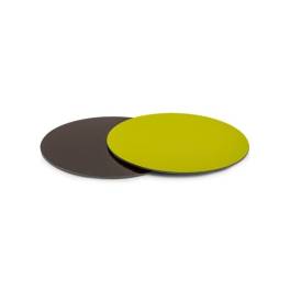 Disc tort rotund-Maro/Lime-Ø 28 cu 3 mm grosime -Decora