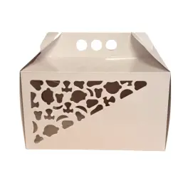 Cutie tort cu maner de transport - ALBA - 25x25x15 cm - Anyta Cooking
