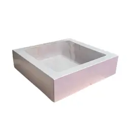 Cutie tort / prajituri cu tavita ALBA - 30x22x7.5 cm - Anyta Cooking