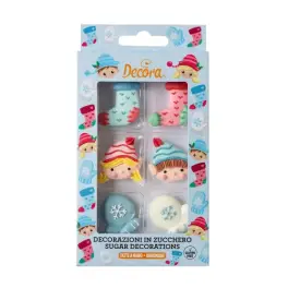Set decor din zahar Craciun - Decora