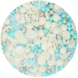Decor din zahar – Sprinkle Medley Frozen - 50g - Funcakes