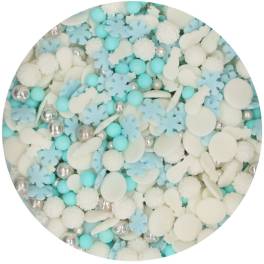 Decor din zahar Sprinkle Medley Frozen - 180g - Funcakes