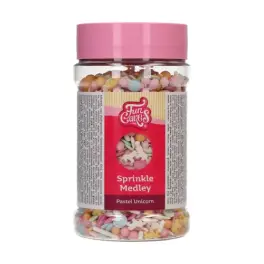Decoratiuni din Zahar - Medley Pastel Unicorn 180 g - Funcakes