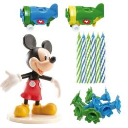 Figurina necomestibila tort cu lumanari - Mickey Mouse - Dekora