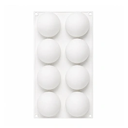 Formă de Silicon -  rotund - 6 cm diametrul - Adancime 5 cm 