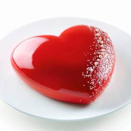 Forma de Silicon 3D Design - Batticuore - Silikomart - Anyta Cooking