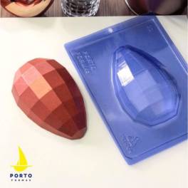 Forma pentru ciocolata- Ou de Paste -155 x 103 x 46 (mm)- Porto Formas