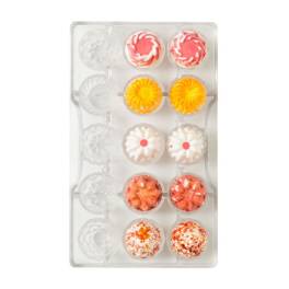 Forma pentru ciocolata - Praline - 3 cm - Decora