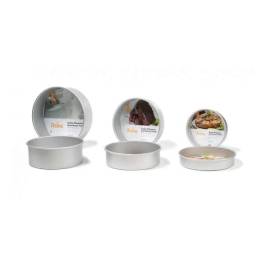 Forma rotunda cu margini drepte-Ø 25 X H 10 CM-Decora - Anyta Cooking