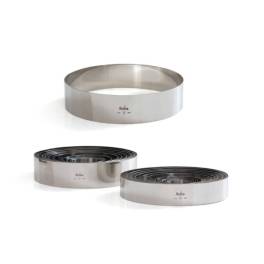 Forma rotunda inox pentru tort-Ø 22 X4.5H cm-Decora - Anyta Cooking
