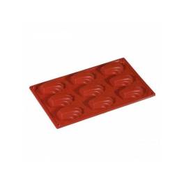 Forma Silicon Madeleine -6.8x4.5xh1.8cm, 9 cavitati-Pavoni