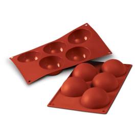 Forma Silicon Semisfera 8 x 4 cm-5 cavitati - Silikomart