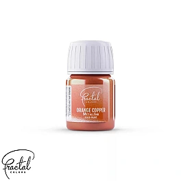 MetallInk Food Paint Alimentar - Orange Copper - PORTOCALIU CUPRU - 30g - Fractal