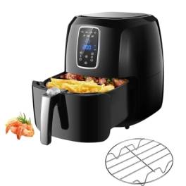 Friteuză cu aer cald / Air Fryer - XXL Premium - 5.2L - 1800W - Anyta Cooking