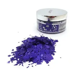 Fulgi de glitter comestibil sclipiciosi 25 gr - Mov/Purple - Dr Gusto