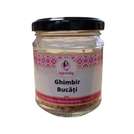 Ghimbir bucati 100% natural - 60g - Anyta Cooking