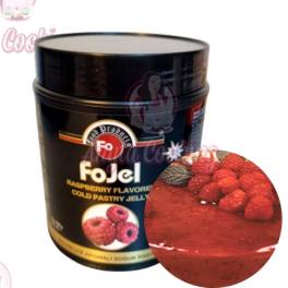 Glazura oglinda la rece cu aroma si culoare de ZMEURA - 1kg - Fojel