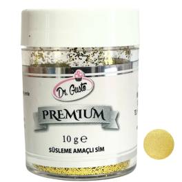 Glitter / Sclipici non-alimentar pentru decor - AURIU / Gold - 10g - SIM