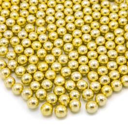 Gold Metallic Choco M - 90 g - Happy Sprinkles