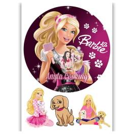 Imagine Comestibila " Barbie3 " - Anyta Cooking