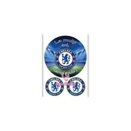 Imagine Comestibila " Fotbal15 CHELSEA FC " - Anyta Cooking