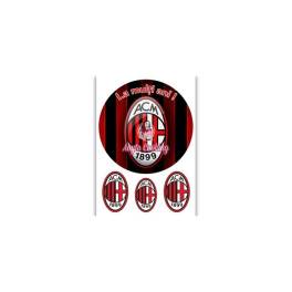Imagine Comestibila " Fotbal2 AC MILAN " - Anyta Cooking