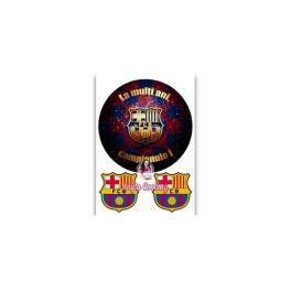 Imagine Comestibila " Fotbal22 FC BARCELONA " - Anyta Cooking