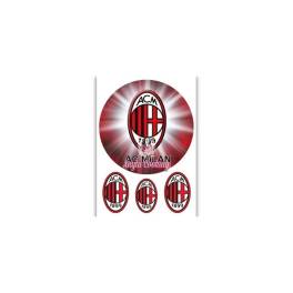 Imagine Comestibila " Fotbal3 AC MILAN " - Anyta Cooking