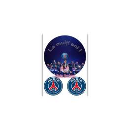 Imagine Comestibila " Fotbal32 PSG PARIS SAINT-GERMAIN " - Anyta Cooking