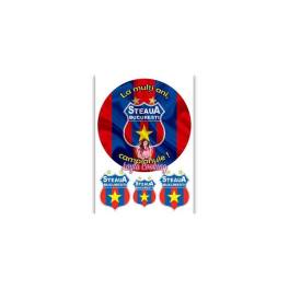 Imagine Comestibila " Fotbal40 STEAUA BUCURESTI " - Anyta Cooking